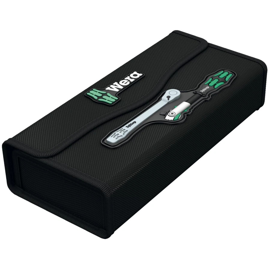 WERA 05135949001 Kraftform Kompakt Zyklop MS1 Metal/Speed 1/4″, 8 pieces