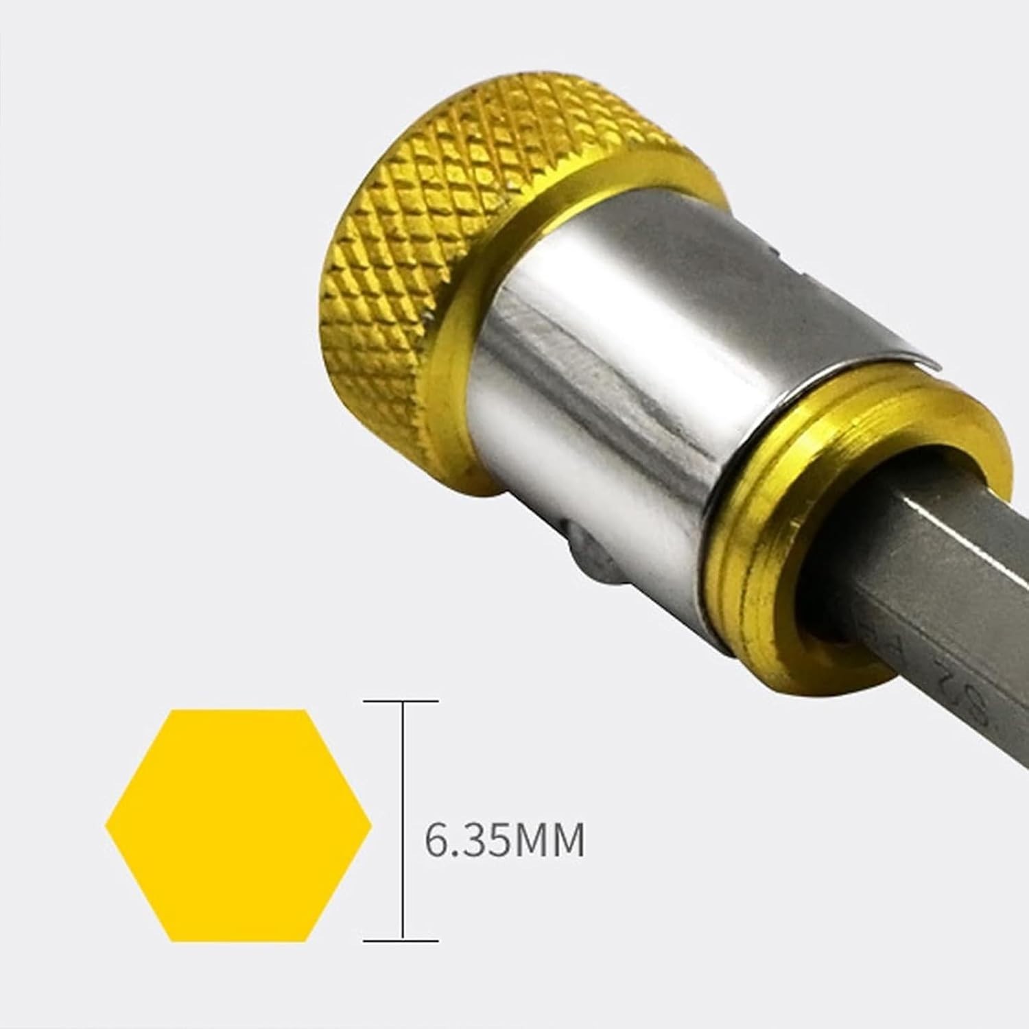 Ultra-Strong Magnetic Ring Set for 1/4″ Hex Drills – Heavy-Duty Screw Holder