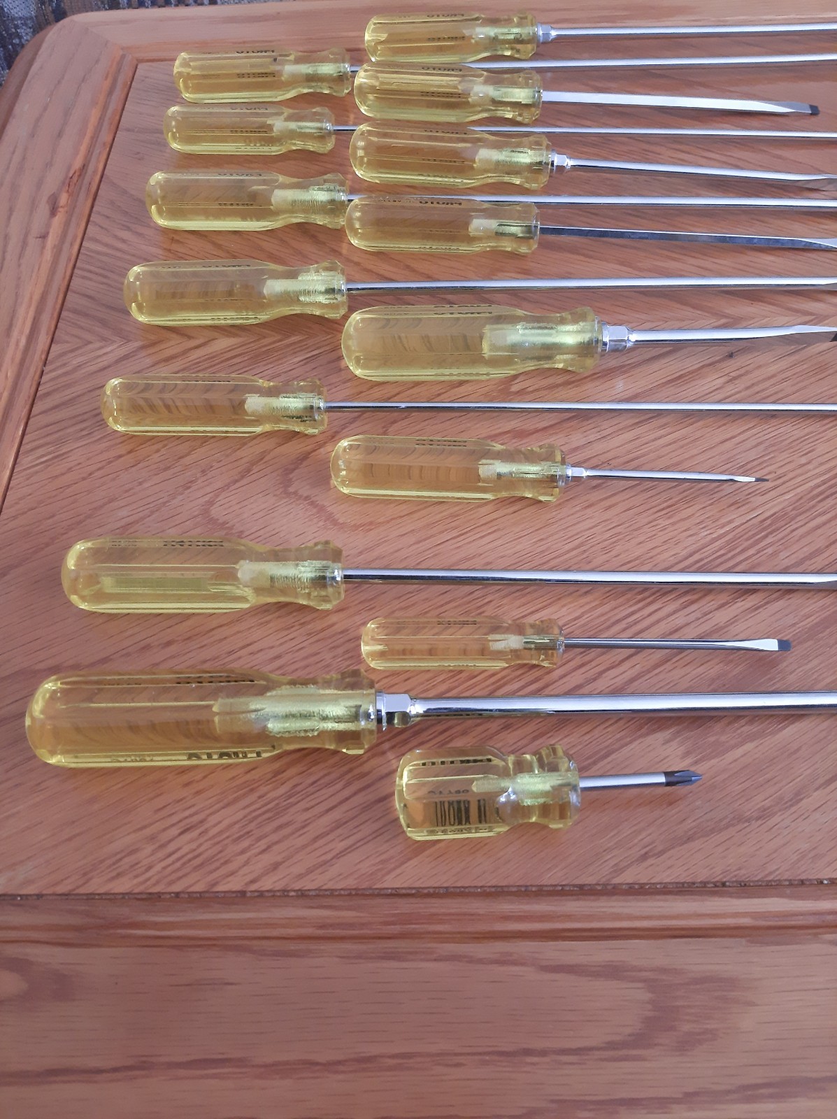 Proto Tool 14 Piece Screwdriver Set, With Extra Long Screwdrivers Made In USA