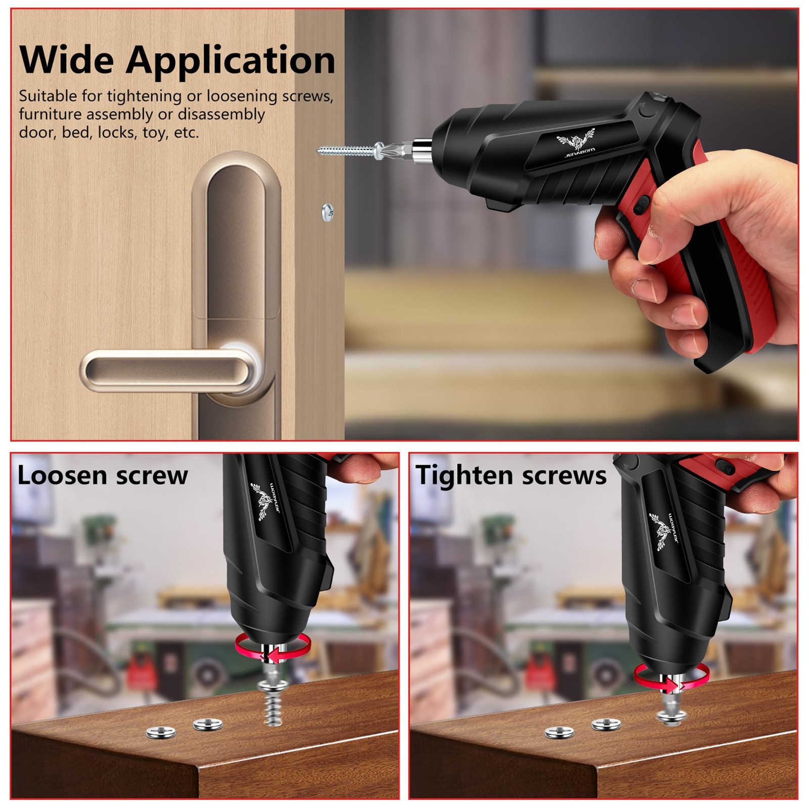 14 in 1 Electric Screwdriver Cordless 3.6V Small Power Drill Set 3Nm Max Torq…