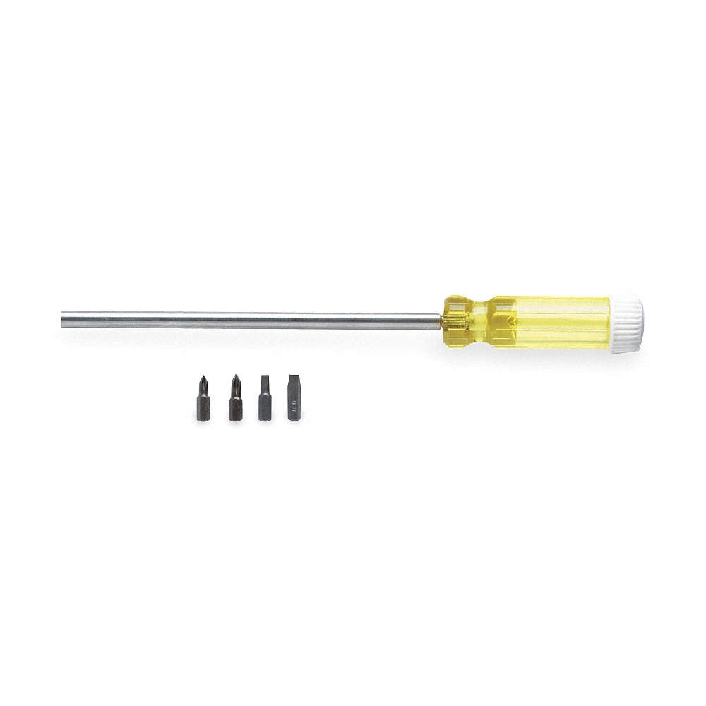 PROTO J9224 Multi-Bit Screwdriver, NumBits 4 4LV31