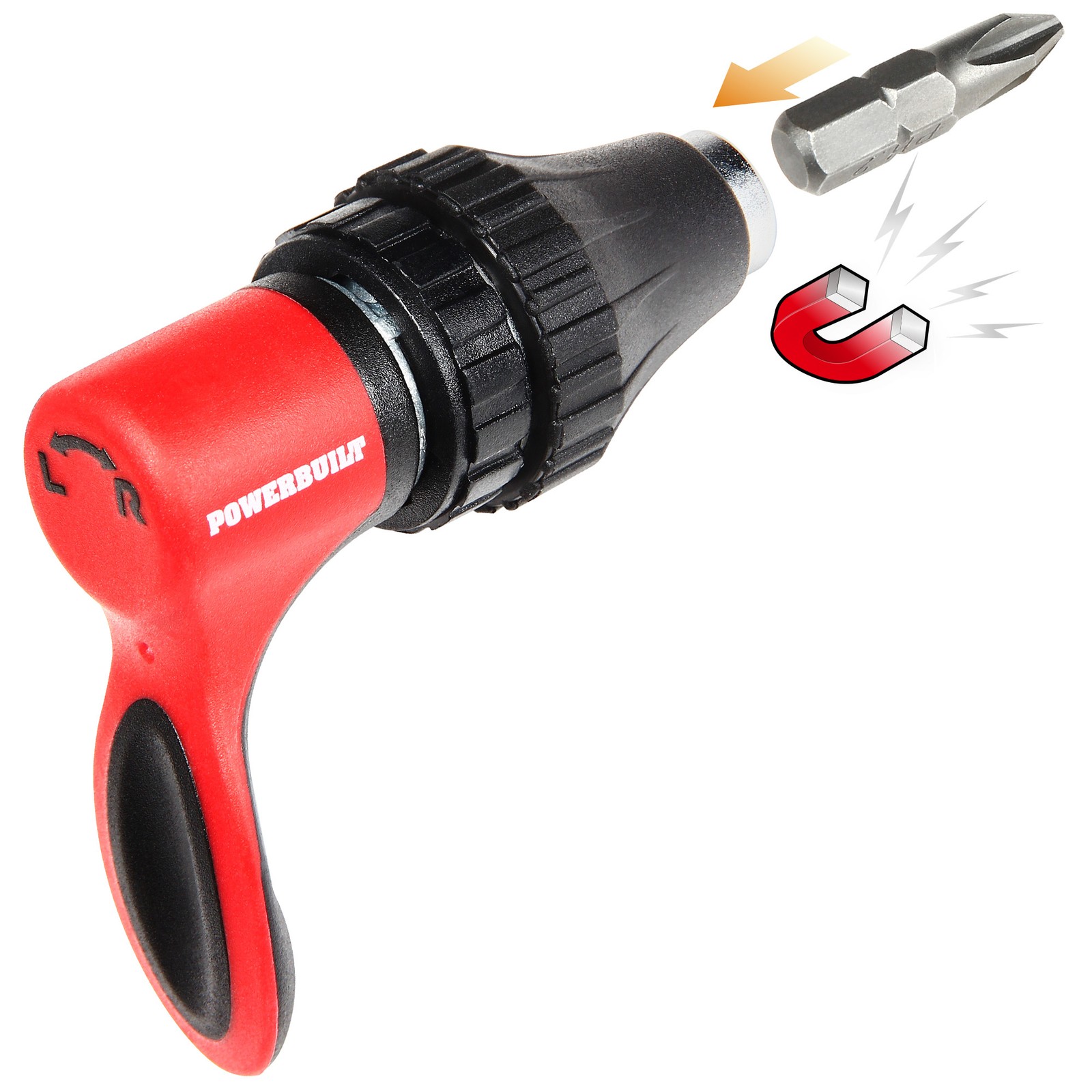 Powerbuilt L-Type Mini Ratcheting Bit Driver – 941487
