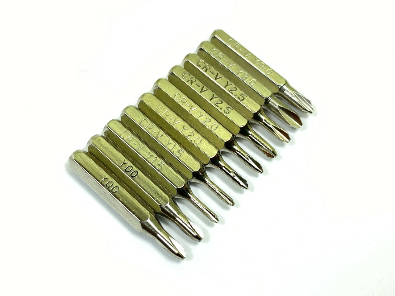 Y00 Y1.5 Y2.0 Y2.5 Y3.0 Screwdriver Bits for Tripoint Triwing micro system 4 Hex
