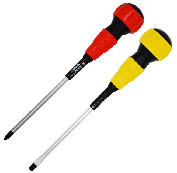 Champion Tools/no2000-pm-150-2set Ball Grip Driver No,2(+)/6.0×0.9(-) 248mm 2-pc