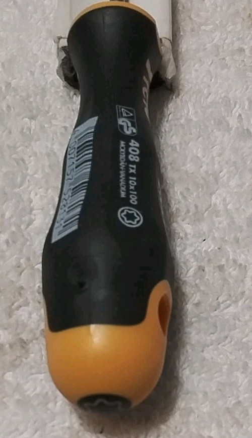 FELLO 480TX10 TORX SCREWDRIVER HANDLE 7-1/4″ LONG MADE IN GERMANY 🇩🇪