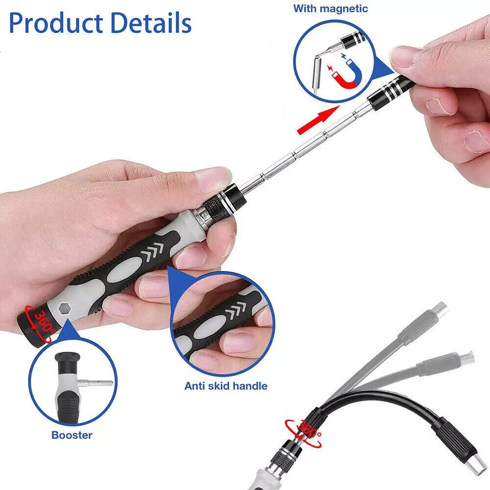 117 in 1 Precision Mechanical Screwdriver Set Magnetic Repair Tool Kit HandWork