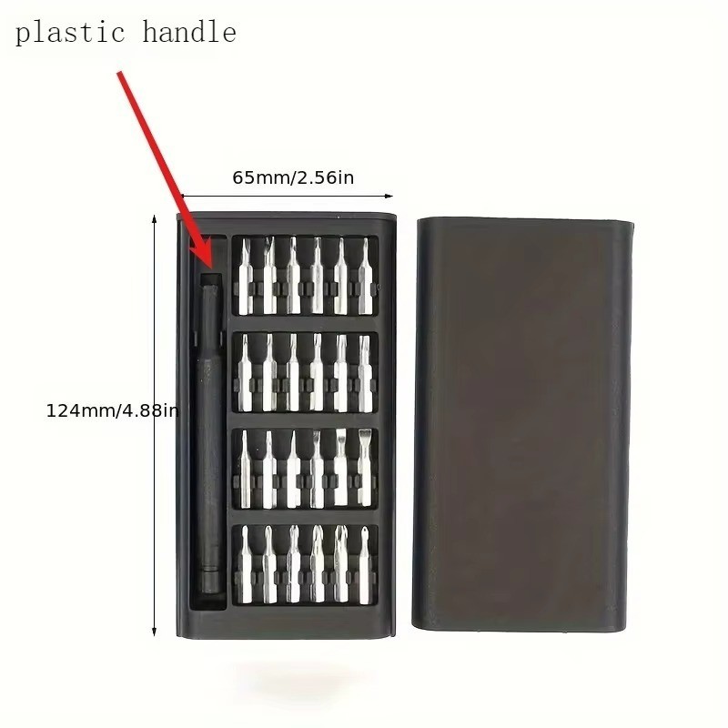25-in-1 Precision Screwdriver Set Mini Portable Repair Tool Kit for Electronics