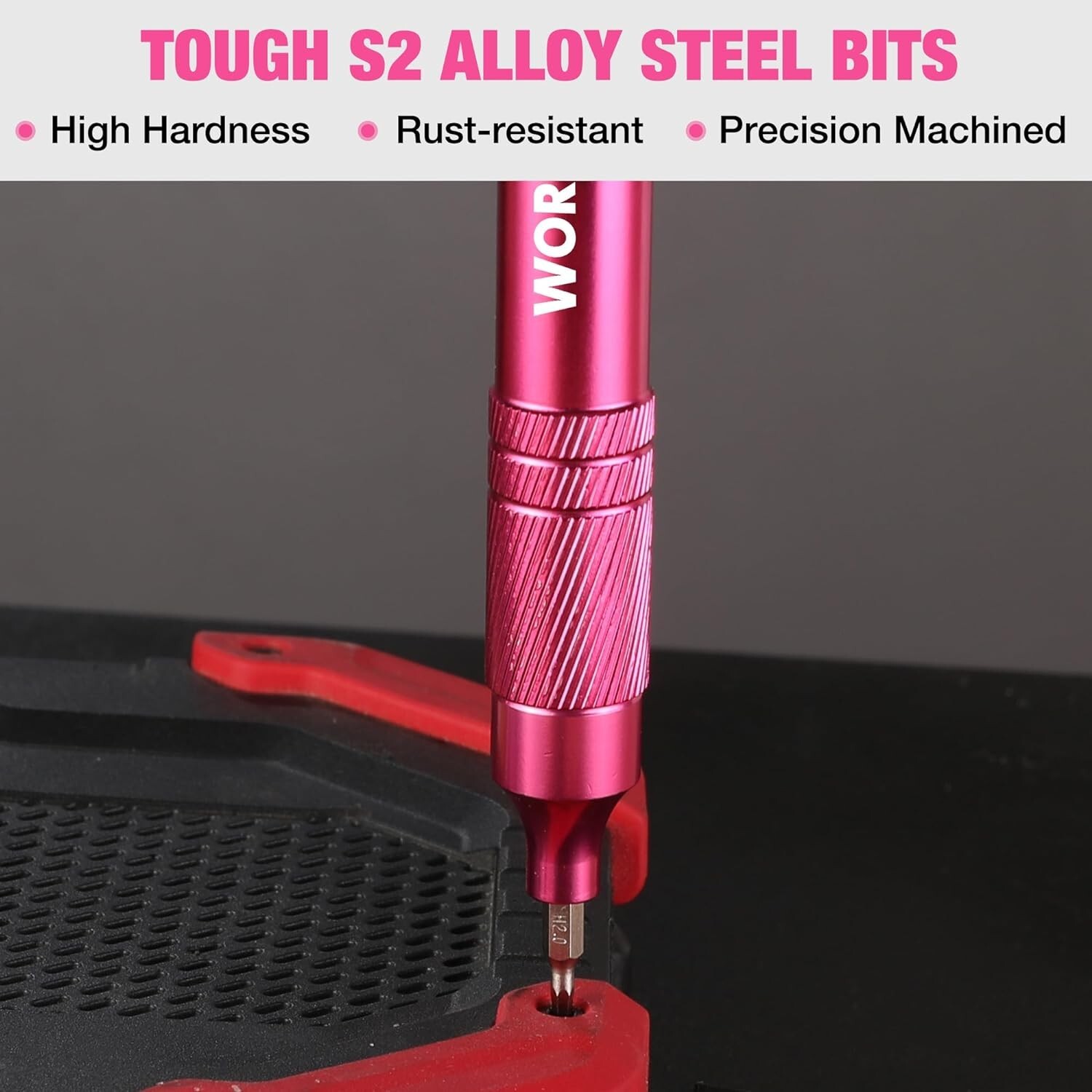WORKPRO 24-in-1 Precision Screwdriver, Pen Style Multi-Bit Screwdriver S2 Steel