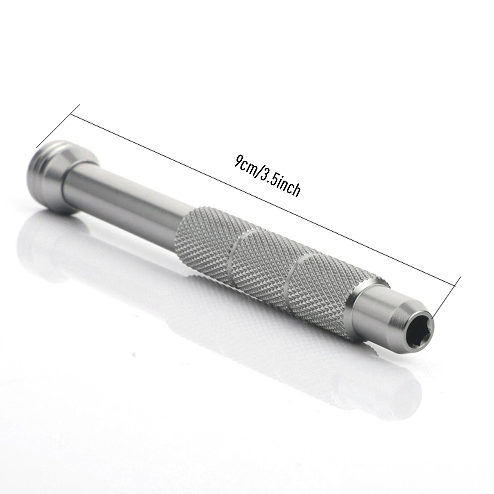 Metal Magnetic Driver Handle 3/25″ Screwdriver Bit Tool Hex 4mm for micro bits