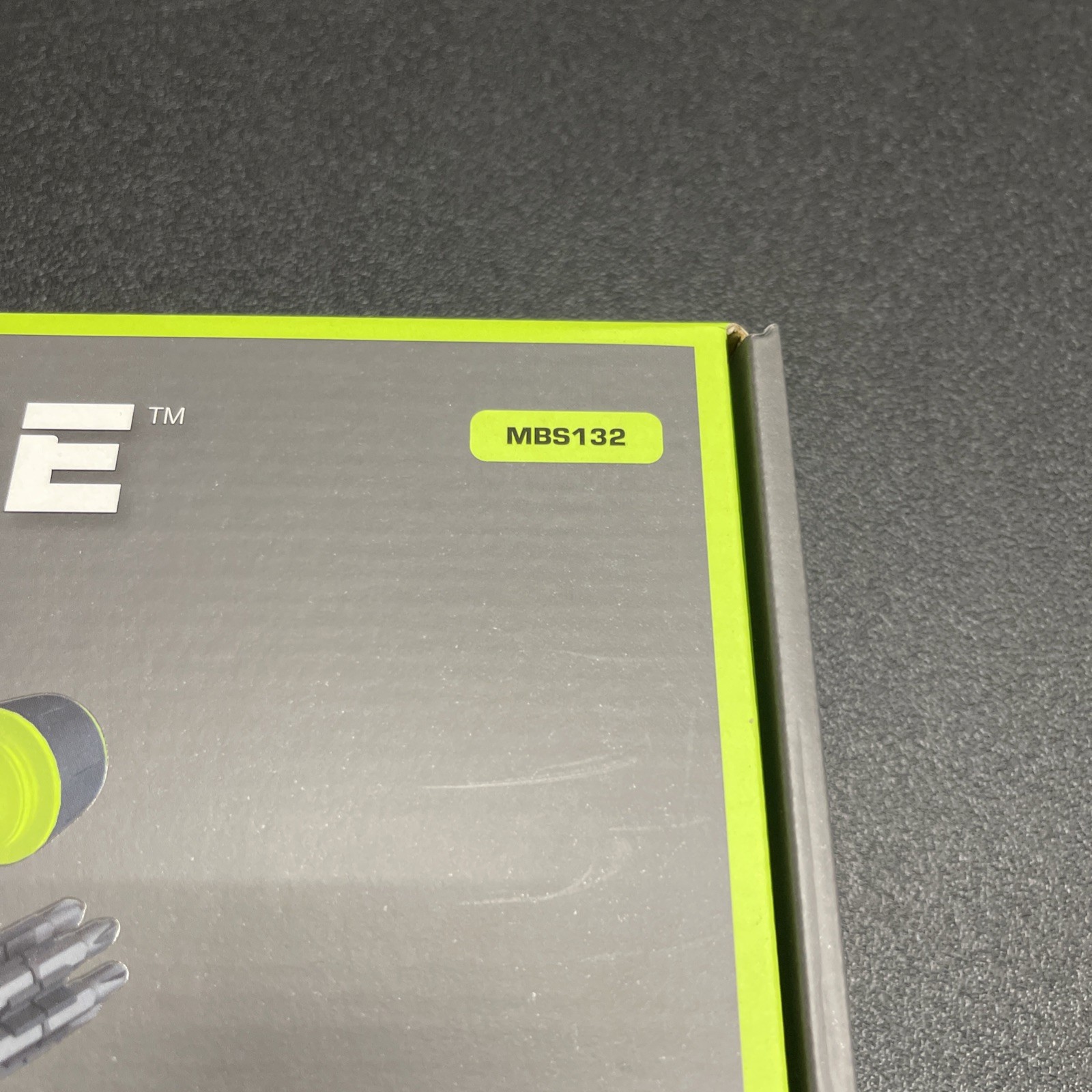NEW GripEdge Tools Set MBS132 132-PC R.P.T. Multi-Bit Screwdriver Grip Edge