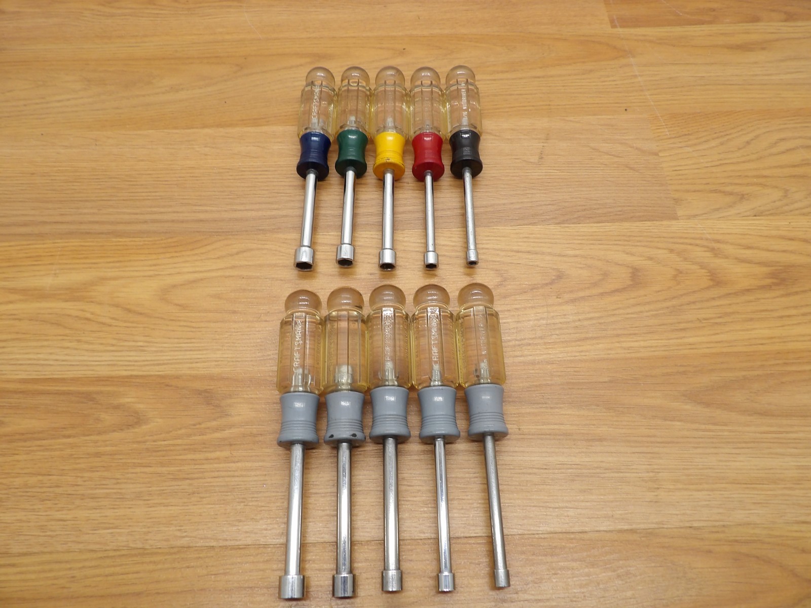 Craftsman 10 Piece Nut Driver Metric & SAE Standard USA!!!!! FREE SHIPPING!!!!!!