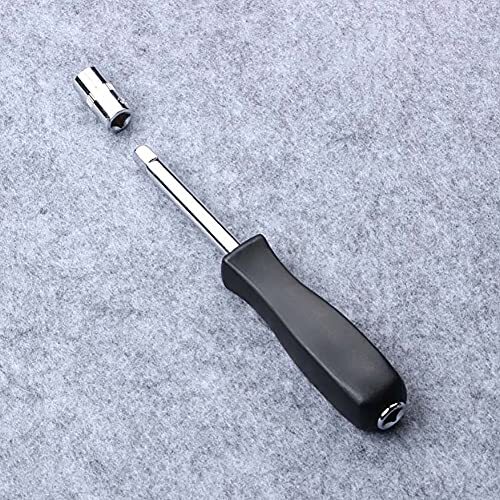 3 PACK Black 1/4 Inches Drive Spinner Handle Socket Driver Handle for Car