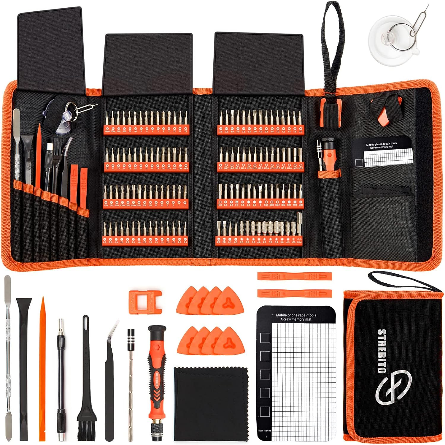 NEW Electronics Precision Screwdriver Set 142-Piece 120 Bits Magnetic Repair Kit