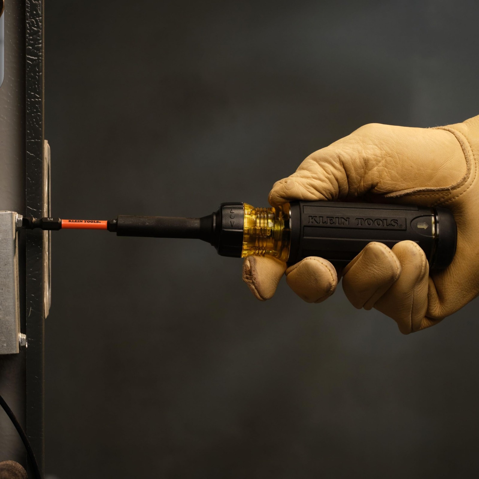 Klein Tools 32315HD 15-in-1 Multi-Bit Ratcheting Screwdriver, 15-in-1, Black