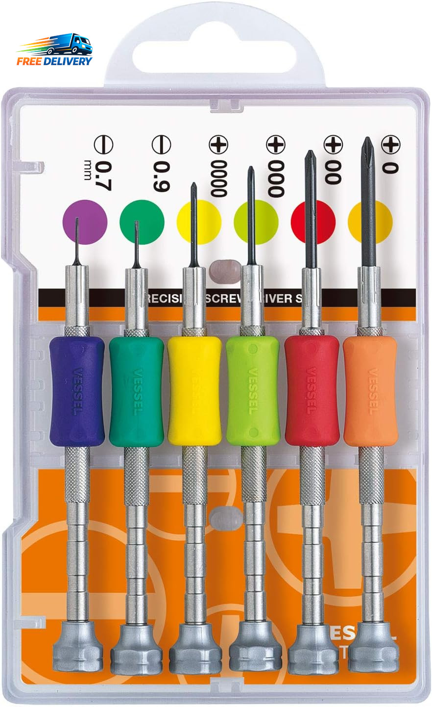 Precision Screwdriver Set TD-56S / +0, 00, 000, 0000, -0.7, -0.9