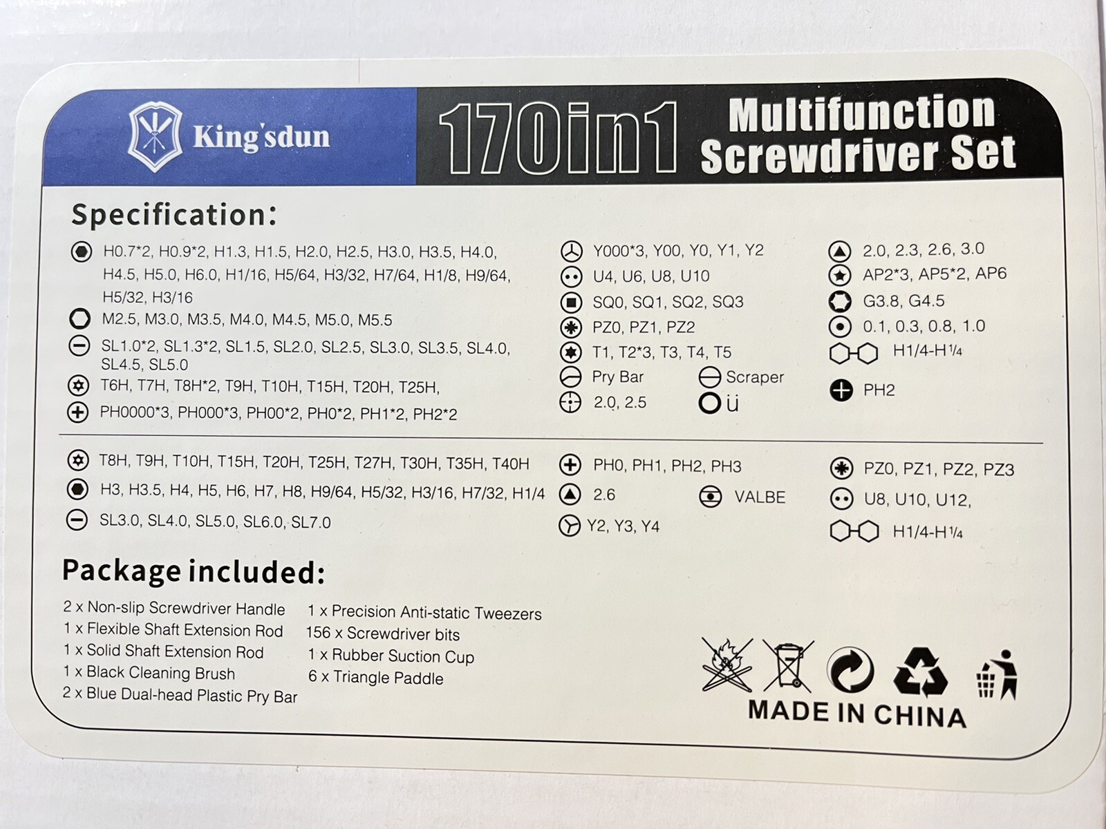 For Leatherman Parts Mod Replacement Bit Kit for multi-tools Screwdrivers repair
