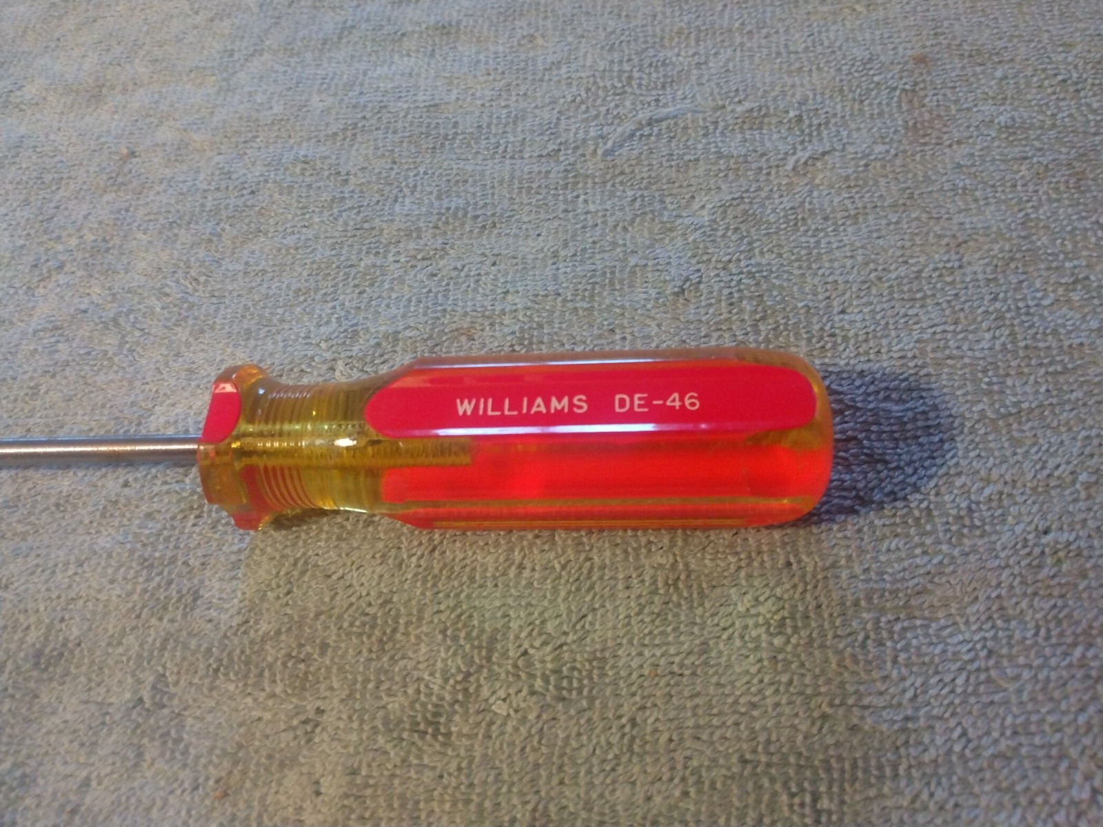 VTG Williams Flathead 6″ Screwdriver Lot Of 4 Made In USA