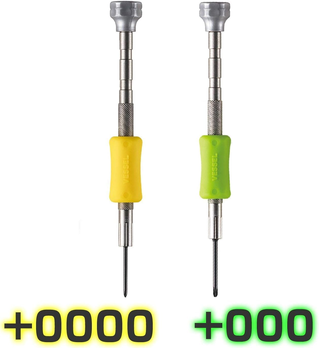 Vessel Precision Screwdriver Set TD-56S / +0, 00, 000, 0000, -0.7, -0.9