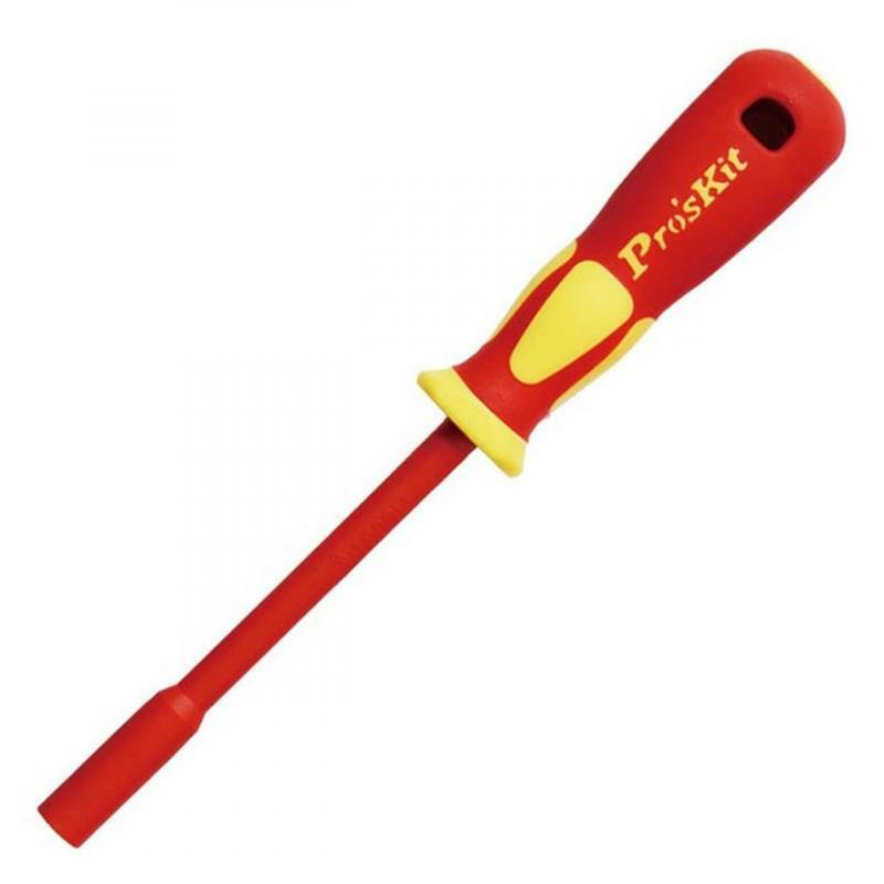 Pro’sKit SD-800-I8 Nut Driver, VDE 1000V Insulated 1/4″x125