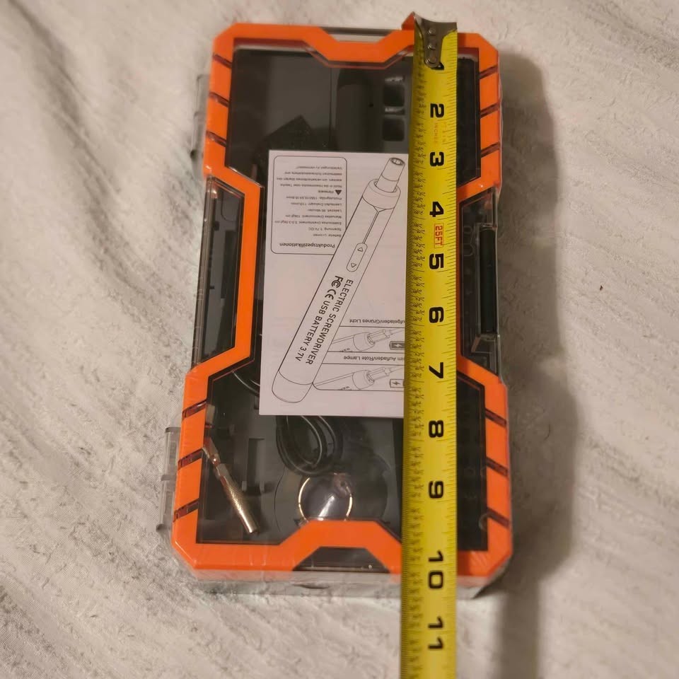 TK-S003 Multi-in-One Electric Screwdriver Tool Set 120 Piece NIB [66]