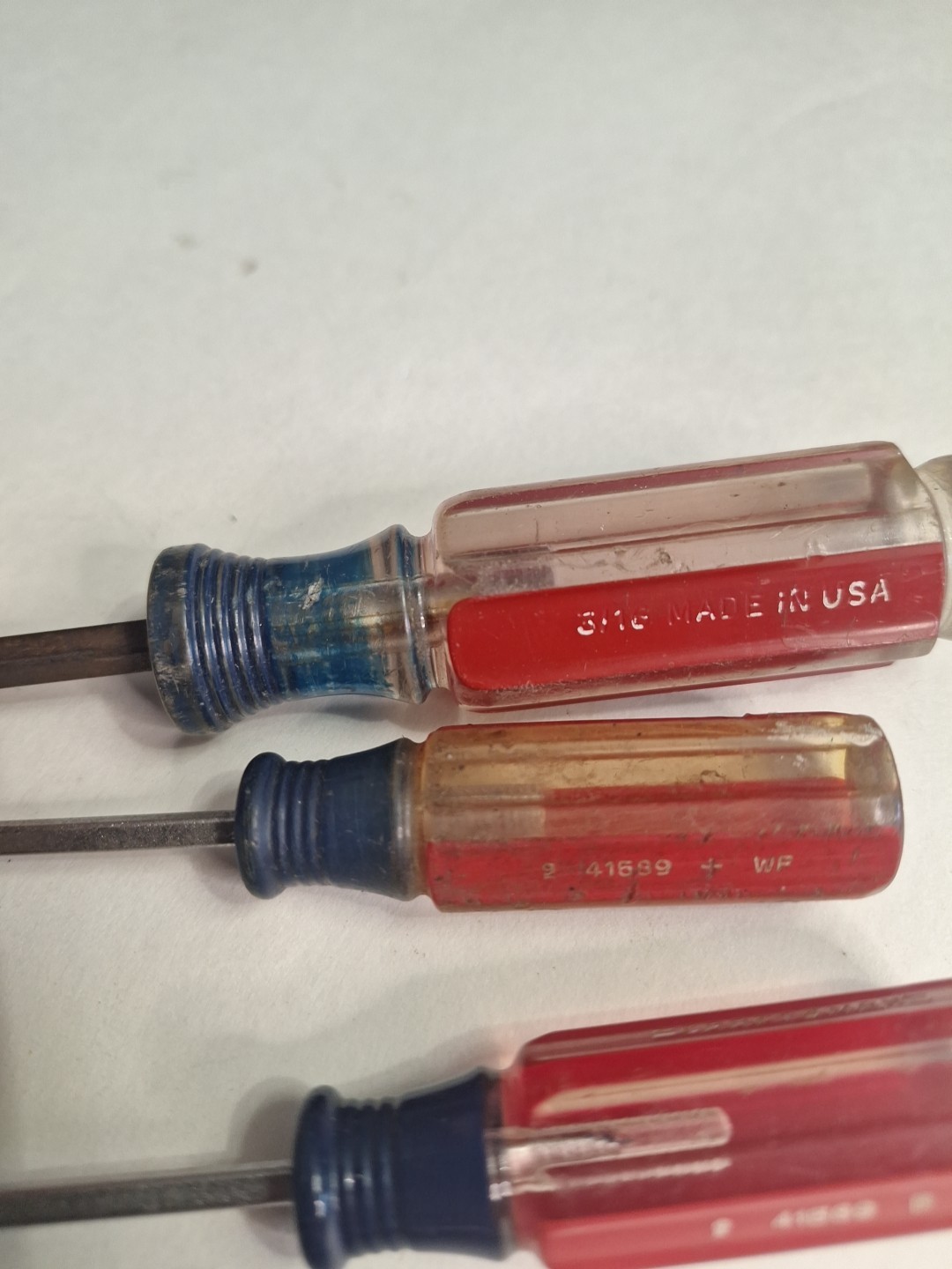 Craftsman Screwdrivers Long Reach 12″ Long 3/8″ #41582.. 2-#41589 See Photos FF