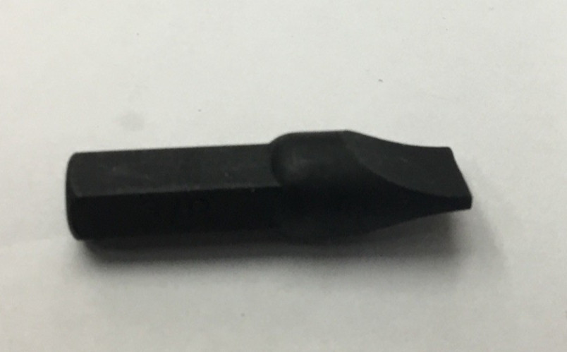 Impact Driver Replacement Bits 3/8″Slotted 5/16″Hex [Pack of 10] Made In USA