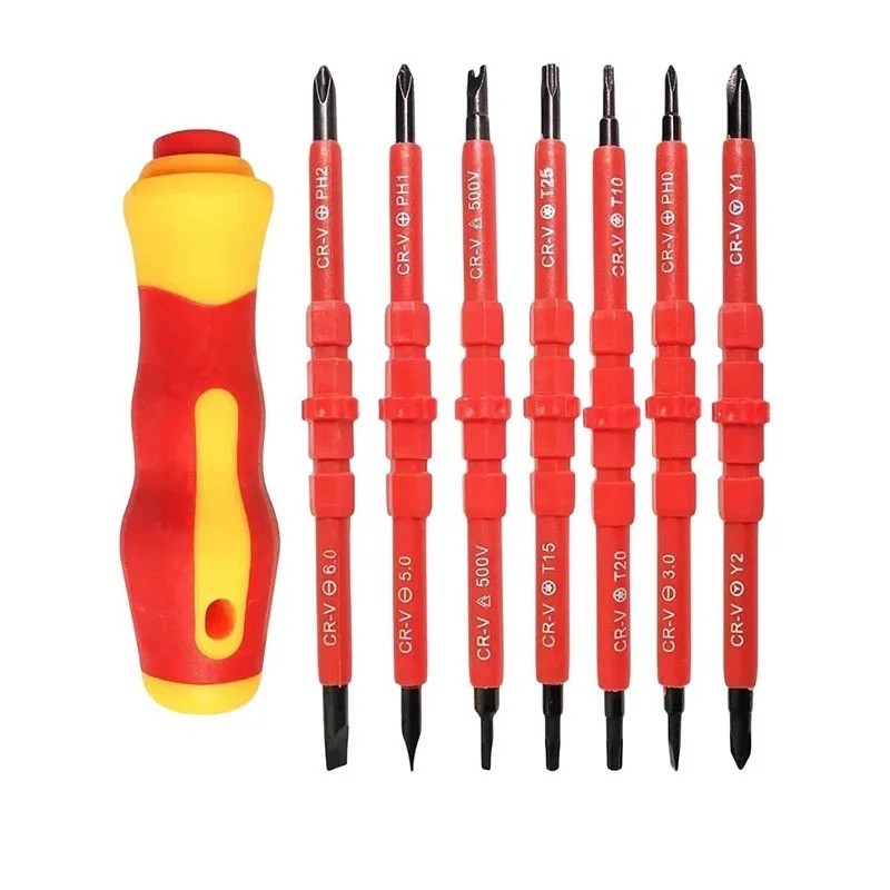 Electrician Insulated Magnetic Screwdriver Set 1000V VDE & GS Certified Pro