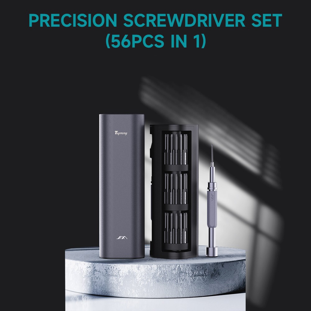 Precision Screwdriver Set 56 Pieces including 42 Bits R10
