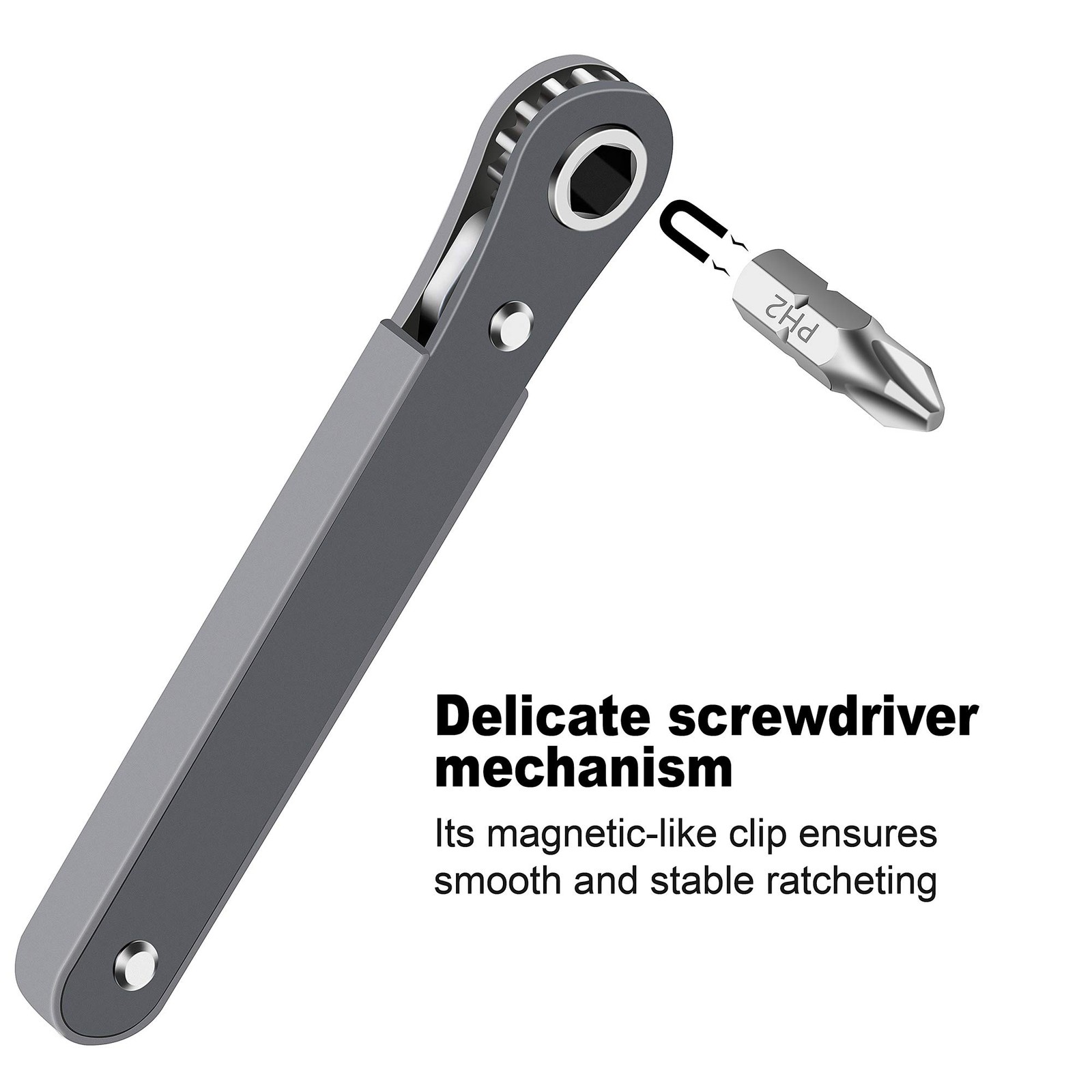 20 Piezas Mini De Perfil Ultrabajo De 1/4 Llave De Trinquete Destornillador …