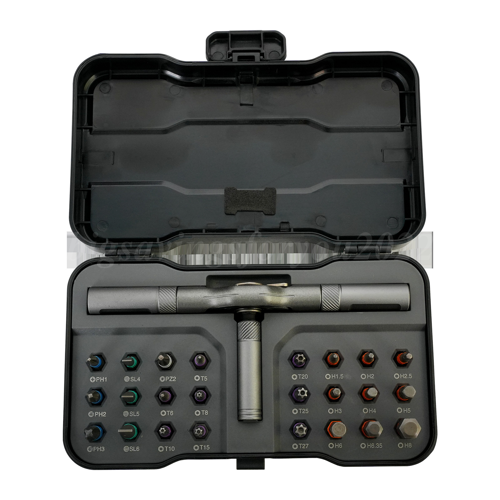 25pcs 24 in 1 Multifunction Screwdriver Head Set Household Repair Ratchet Wrench