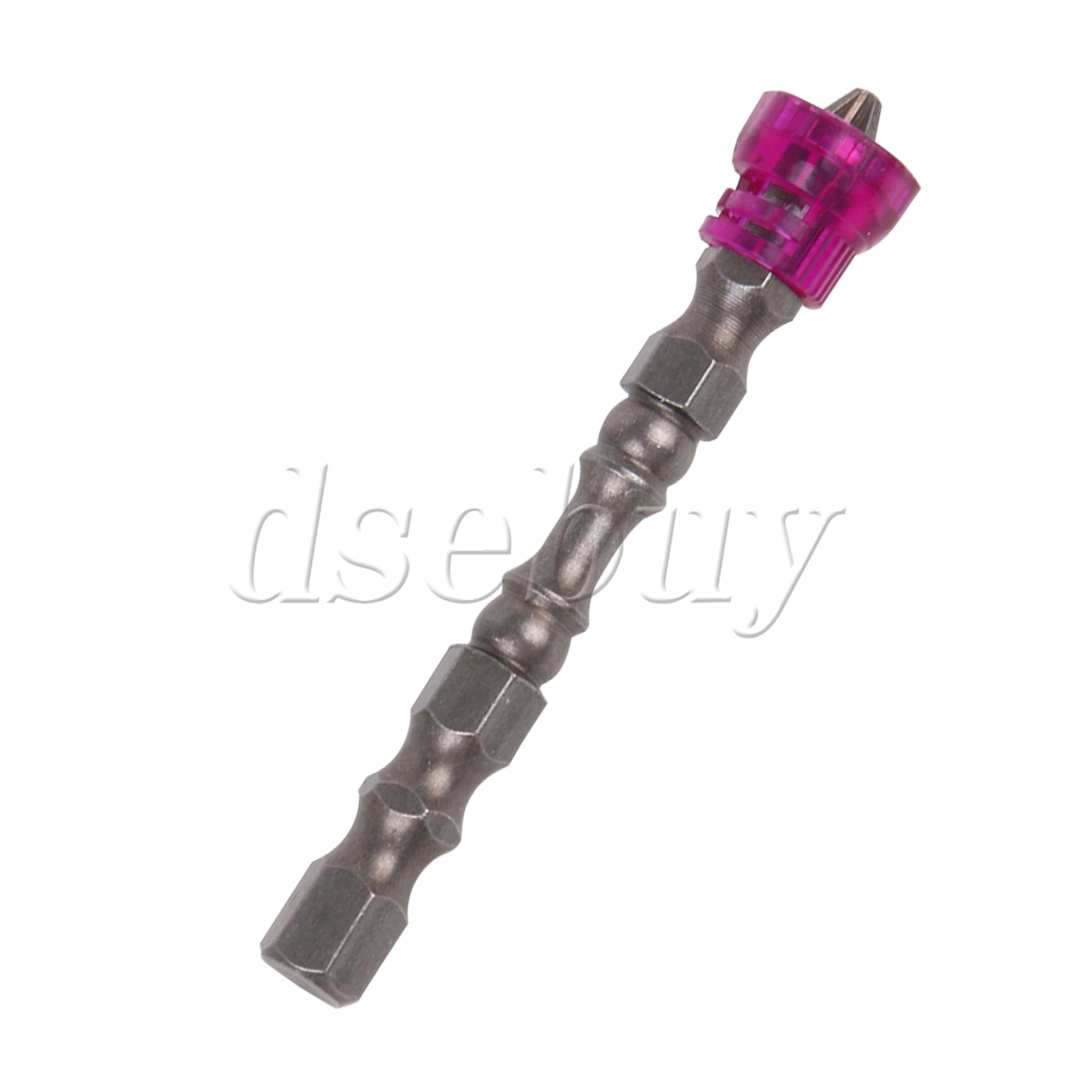25pcs Magnetic Collar Design Chrome Steel Screwdriver Bits 1/4″ Hex Shank