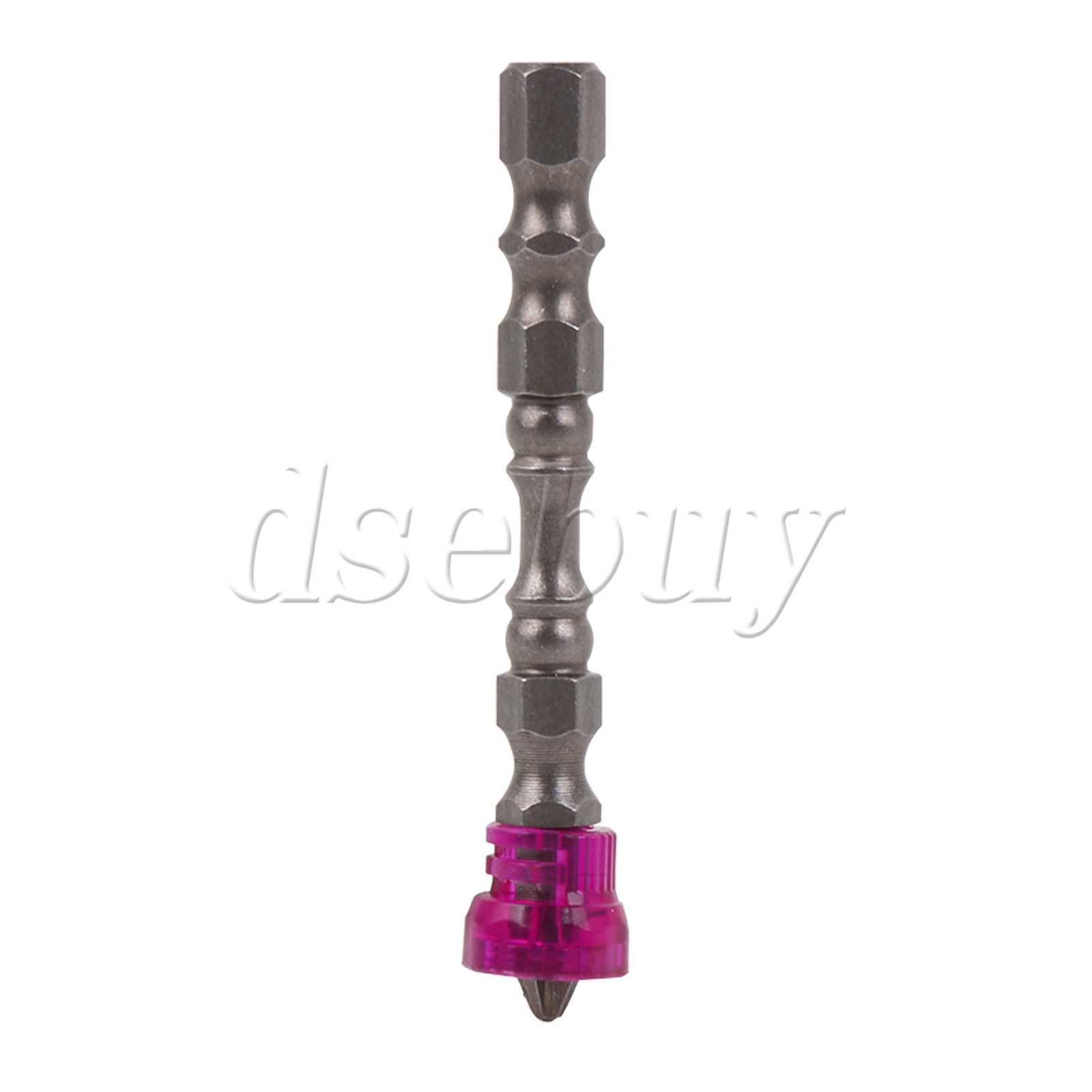 25pcs Magnetic Collar Design Chrome Steel Screwdriver Bits 1/4″ Hex Shank
