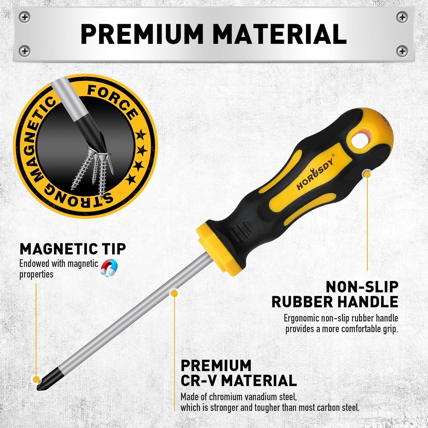 Complete 140-Piece Screwdriver Set with Precision Tools and Magnetic Features