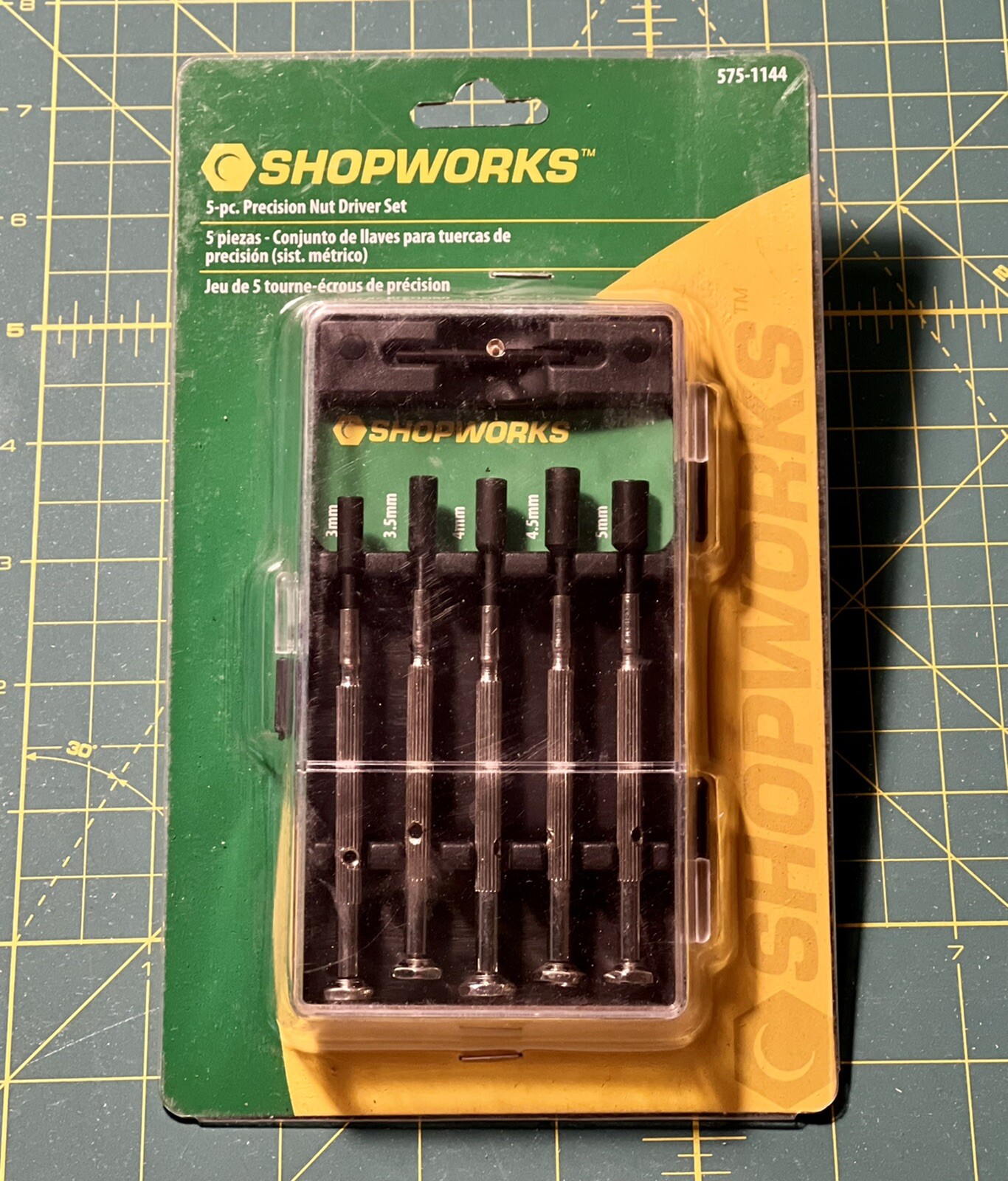 5 pc. Precision Nut Driver Set-Hardened & Tempered Carbon Steel Shafts-from NAPA