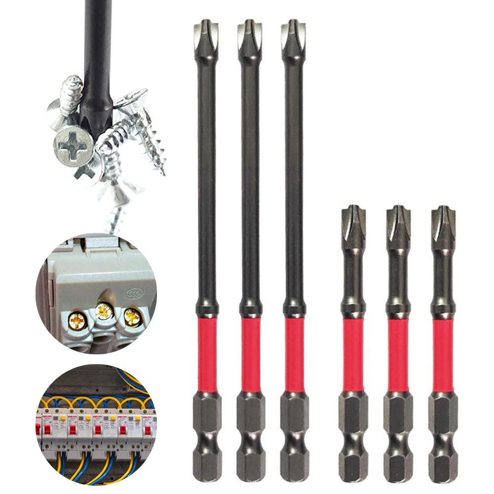 Screwdriver Bits FPH2 Tool Parts 65-110mm Cross Power Tool Accessories