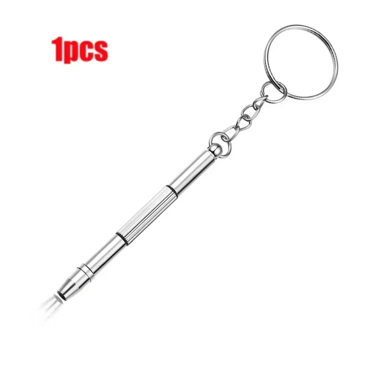 Mini 3-in-1 Glasses Screwdriver Set Spectacle Watch Sunglass Repair Kit Keychain