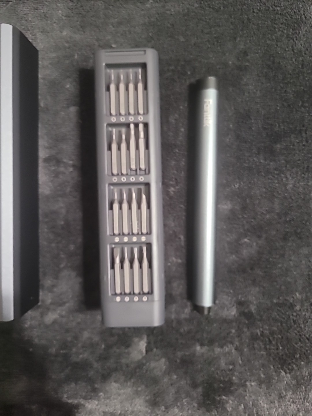 Fanttik NEX E1 Max Screwdriver Bit Driver One Bit Missing 49/50 Bits