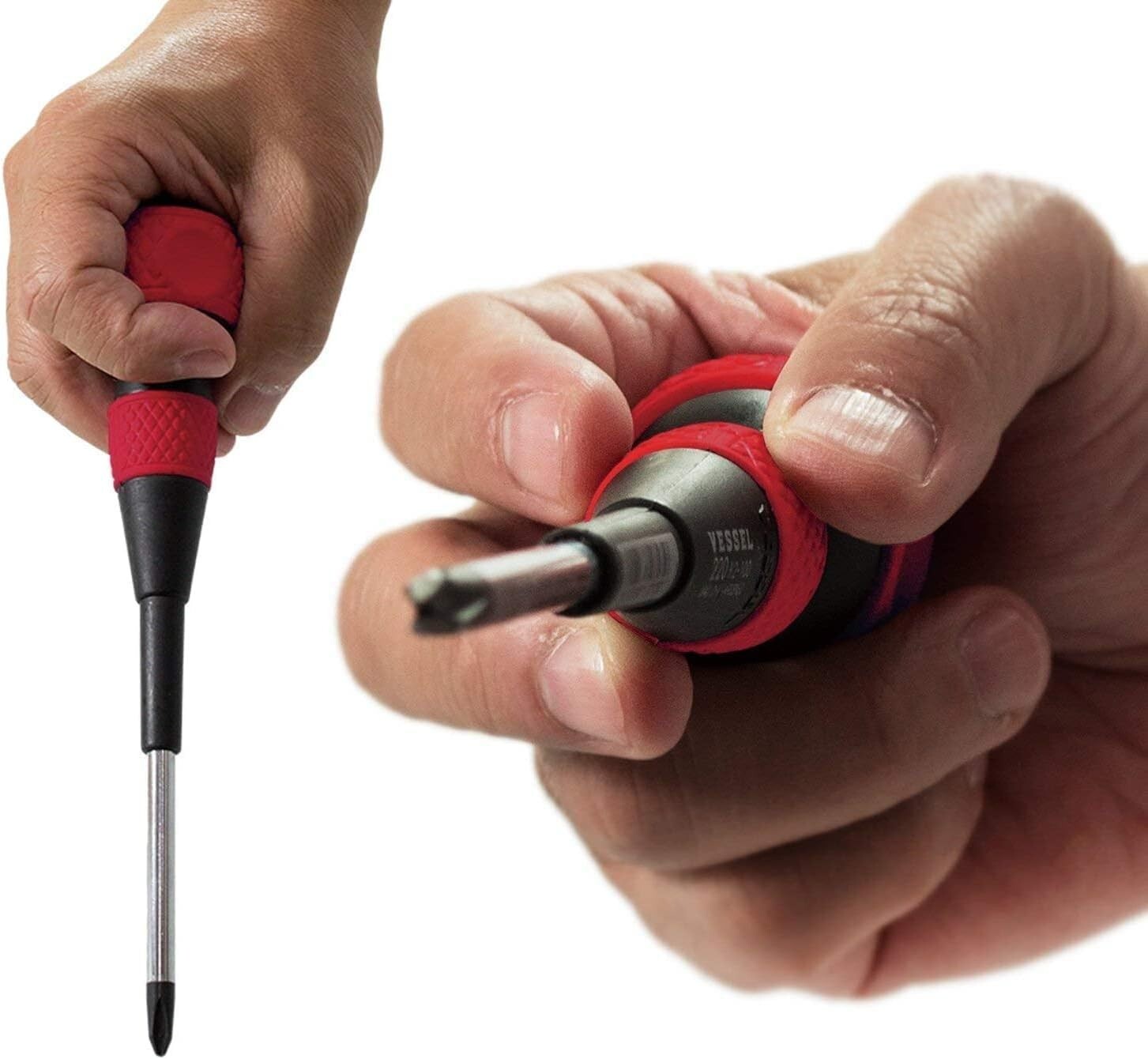 VESSEL Ball Grip Tang-Thru Screwdriver Through Driver +2×100 230 Japan