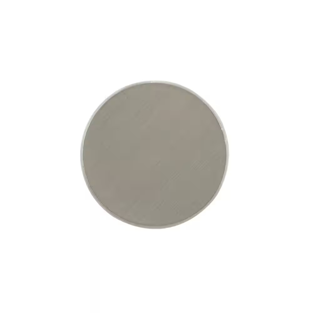 1 In. (25 Mm) Brushed Nickel Decorative Steel Screw Cover Cap for Flat Head Scre