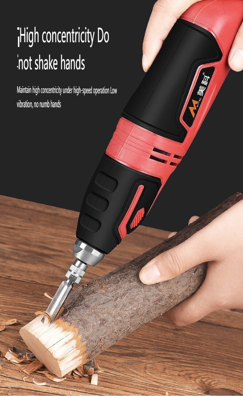 220V Electric Woodworking Carving Knife Portable Carving Hand Carving Tool