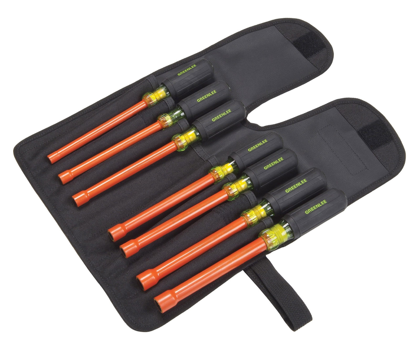 Greenlee 0253-03NH-INS Insulated Nut Driver Kit 7-Piece