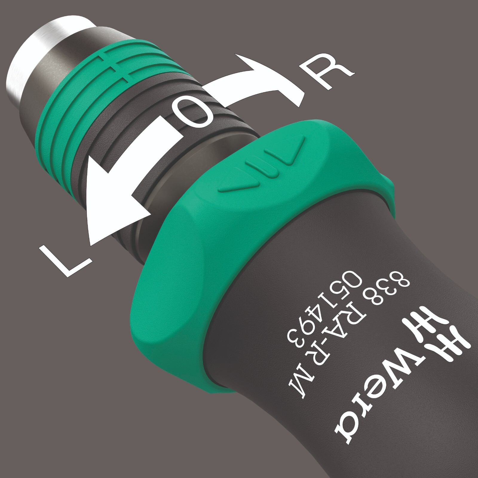 Wera 838 RA-R M Bitholding Ratcheting Screwdriver 1/4″ 05051493001