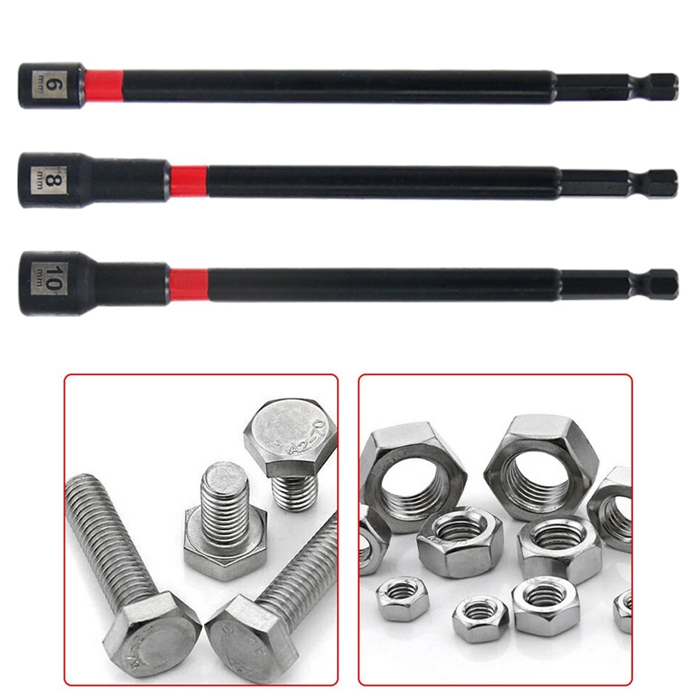 Alloy Steel Magnetic Nut Driver Set for Home Improvement and Repair Work