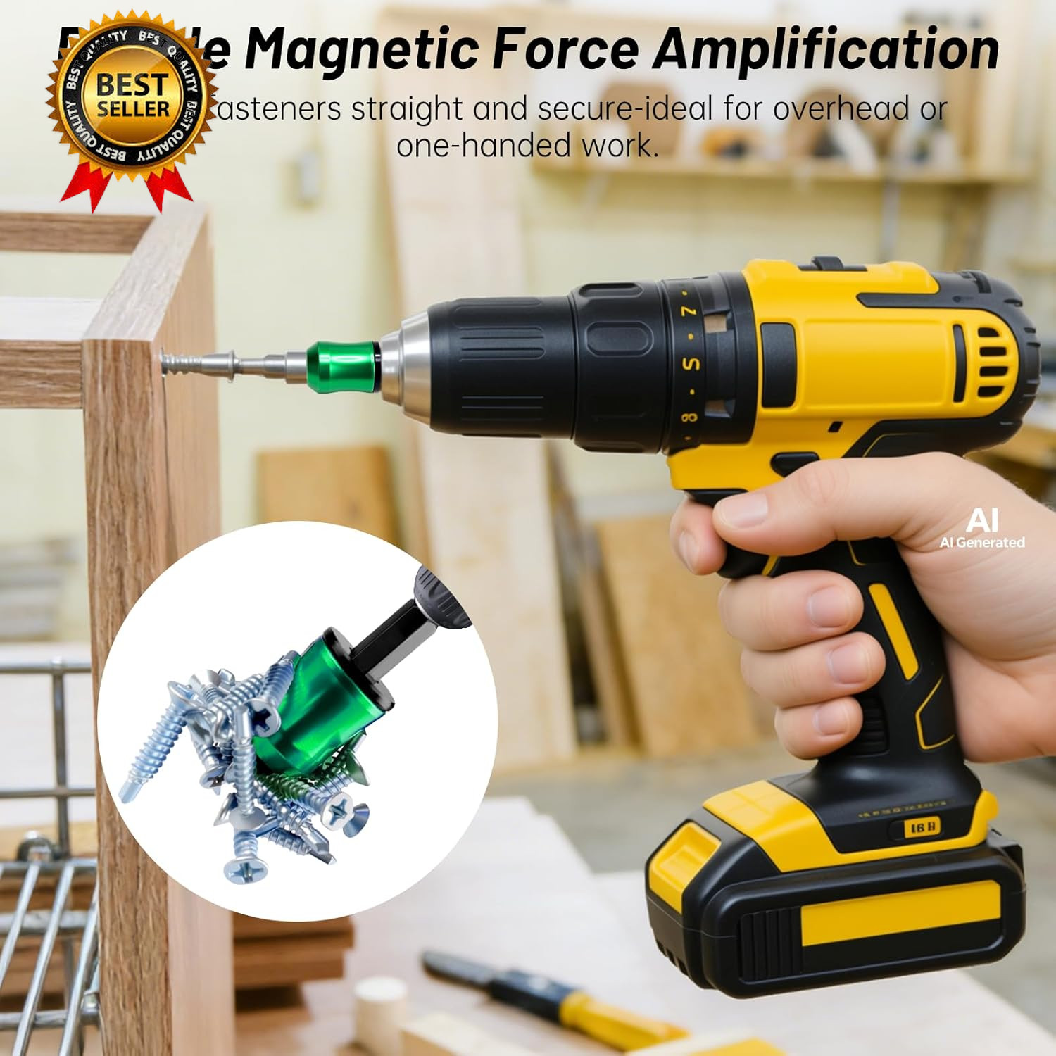 3PCS Magnetic Screw Holder,Strong Screwdriver Head Magnetic Ring,Universal Remov