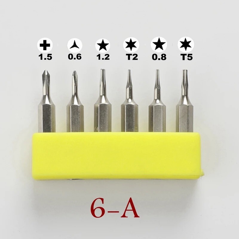 Torx Screwdriver Micro Bits Cell iPhone 78 XS 11 12 MacBook Hex System 4 Repair