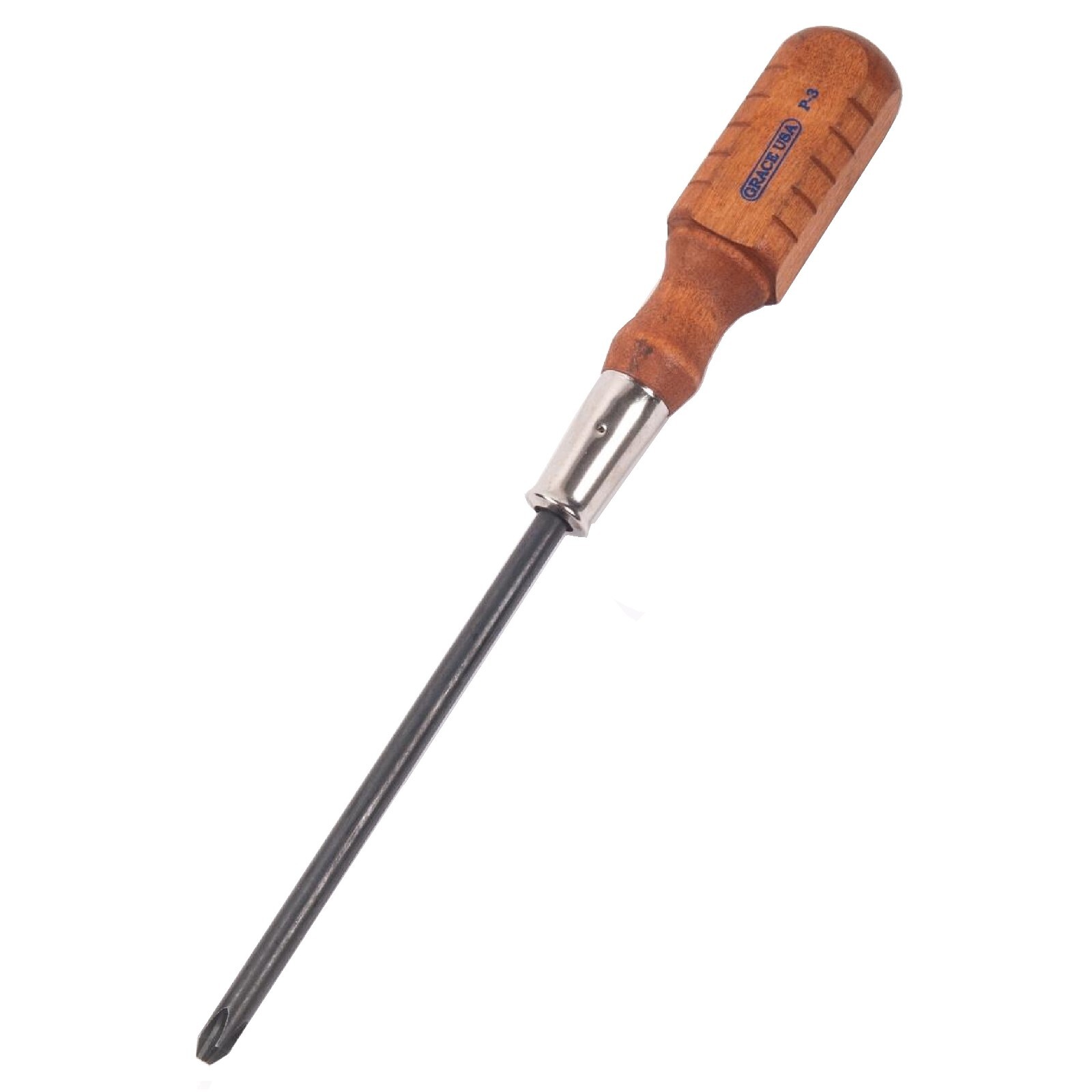 20551 1/4”x4” Slotted, Acetate Handle, ACE pro series, Taiwan Made, 0829012055