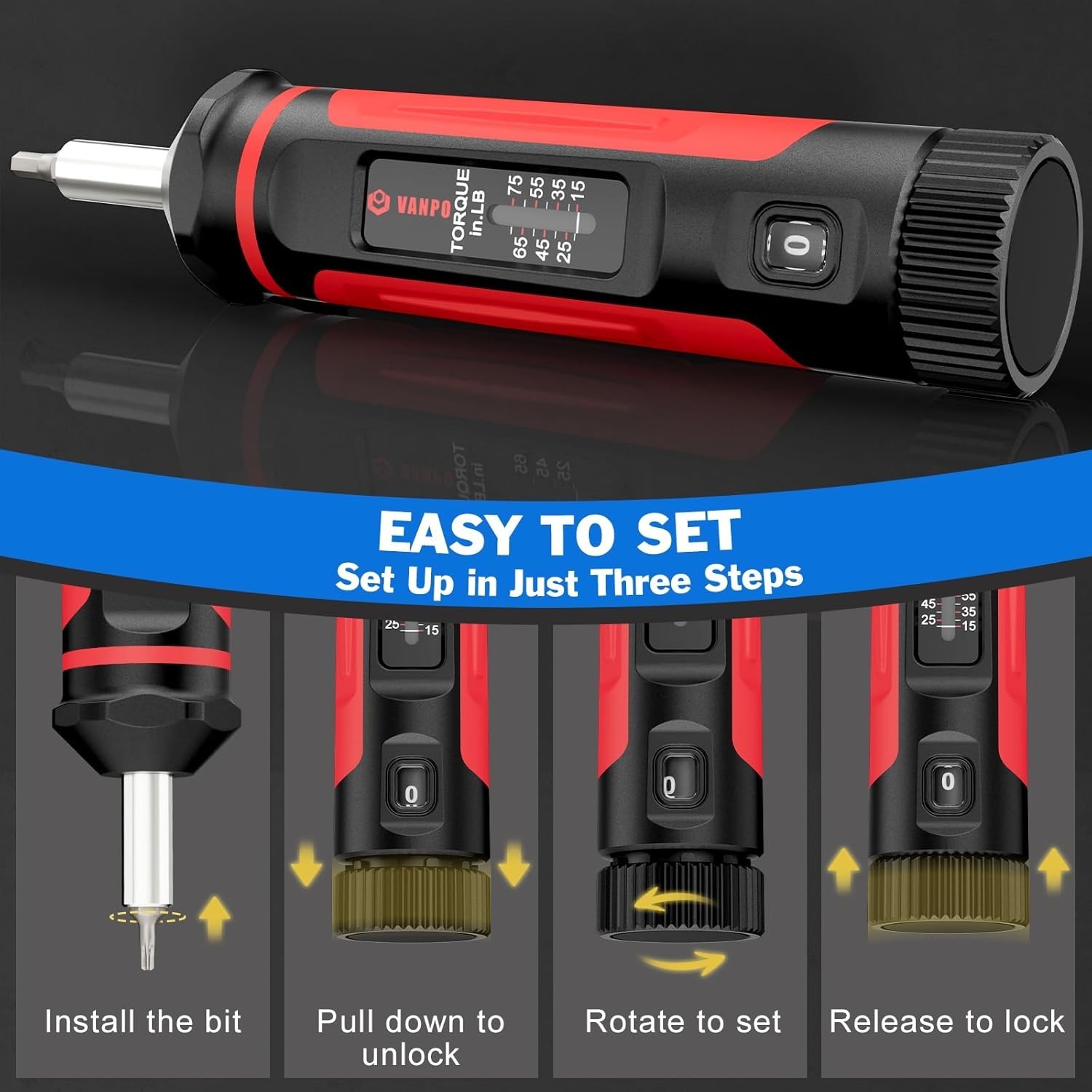 Drive Torque Wrench Screwdriver Set Gun Gunsmith Instrument Tool Accurizing NEW