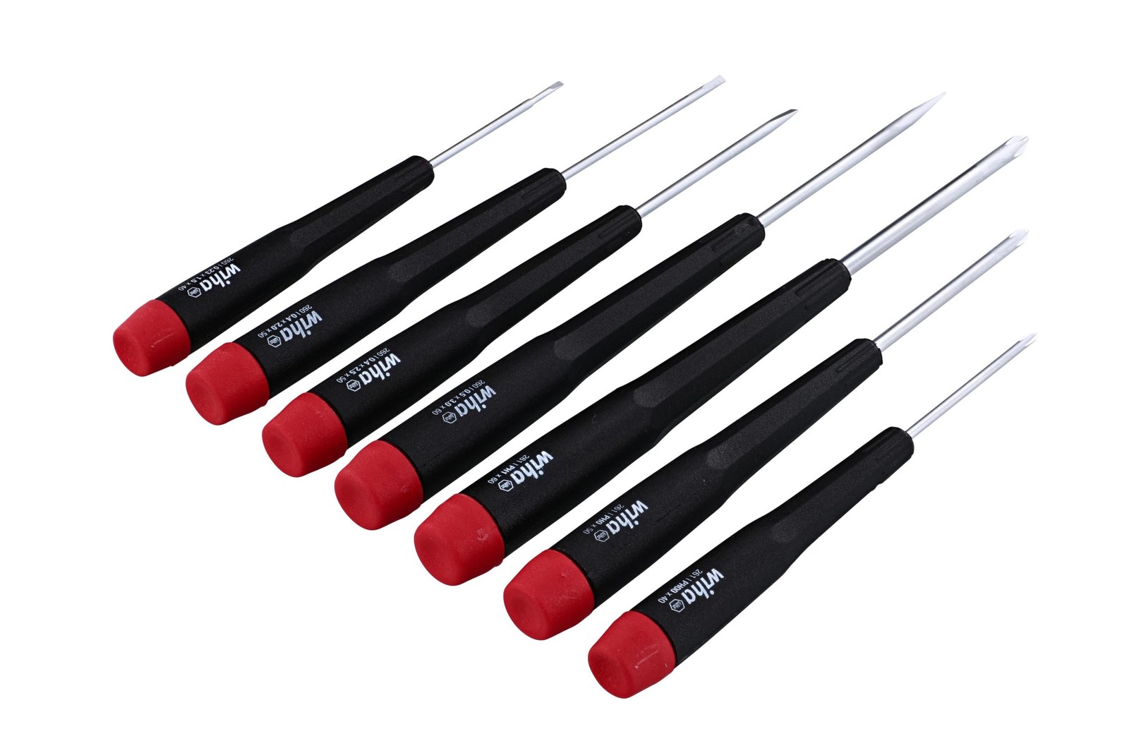 7 Piece Precision Screwdriver Set Slotted Phillips Mini PicoFinish Handles Elect