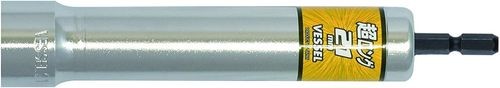 VESSEL Super Long Socket 21mm 12-Point 160mm XA202115 for Duct & Hanger Bolt