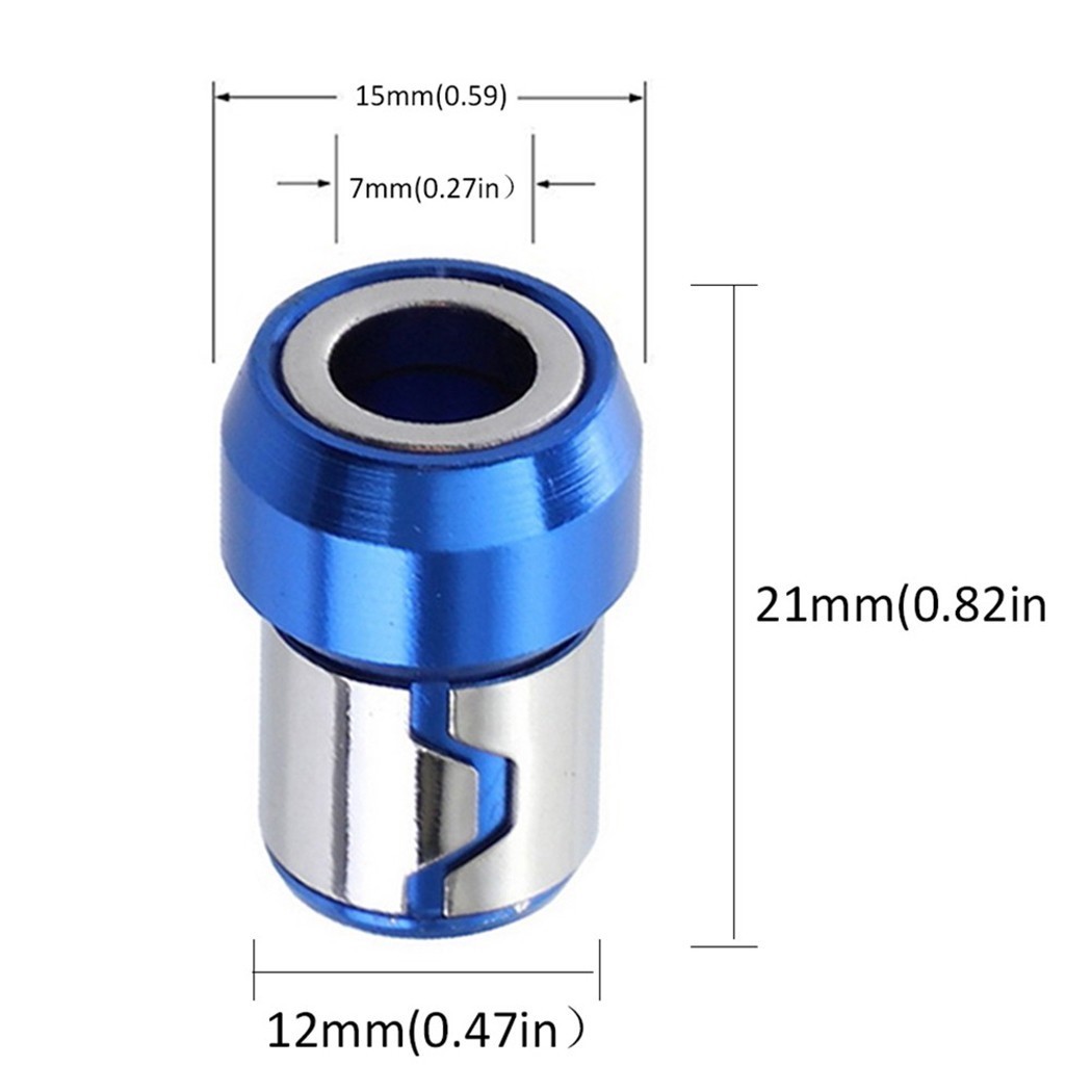 Newest Top-quality 1~3PC 21mm Bits ELd Magnetic Magnetizer Steel Removable